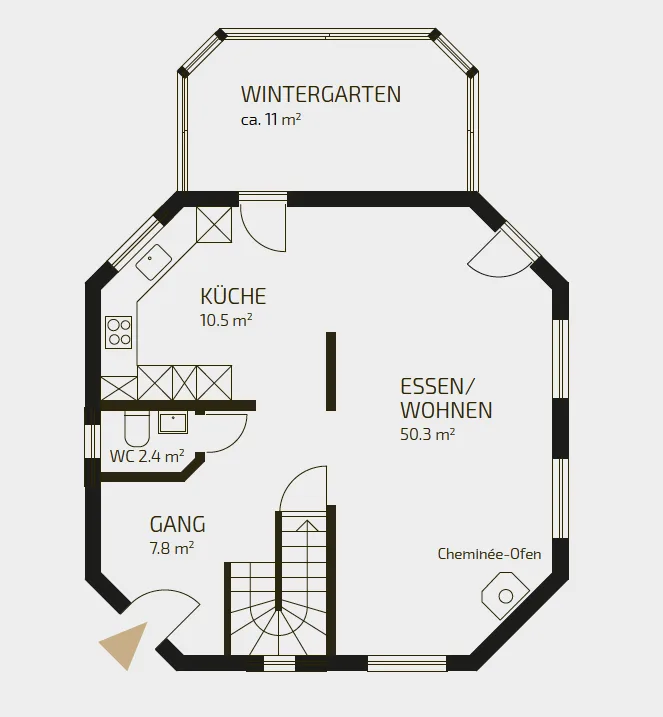 Eleganz, Licht und Wohnqualität auf hohem Niveau mit Stil und Ruhe.