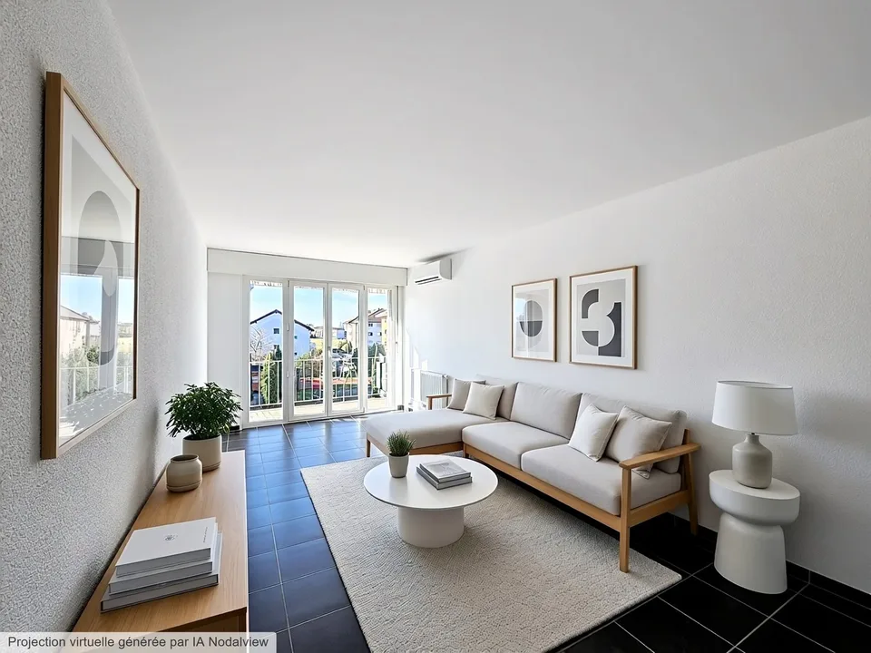 Ecublens, schönes Apartment im letzten Stock