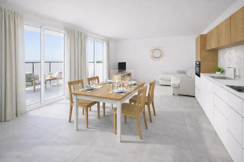 Appartement 2,5 pièces avec grande terrasse ouest de 42,50 m2 au 3ème étage