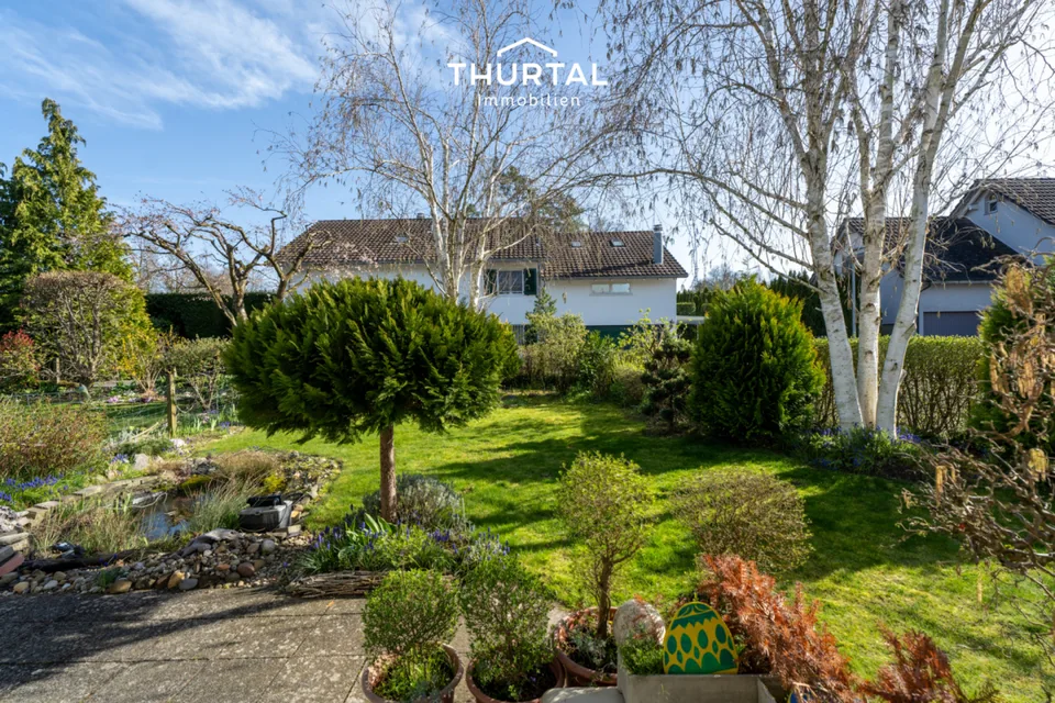 Helles und einladendes Zuhause mit schönem Garten