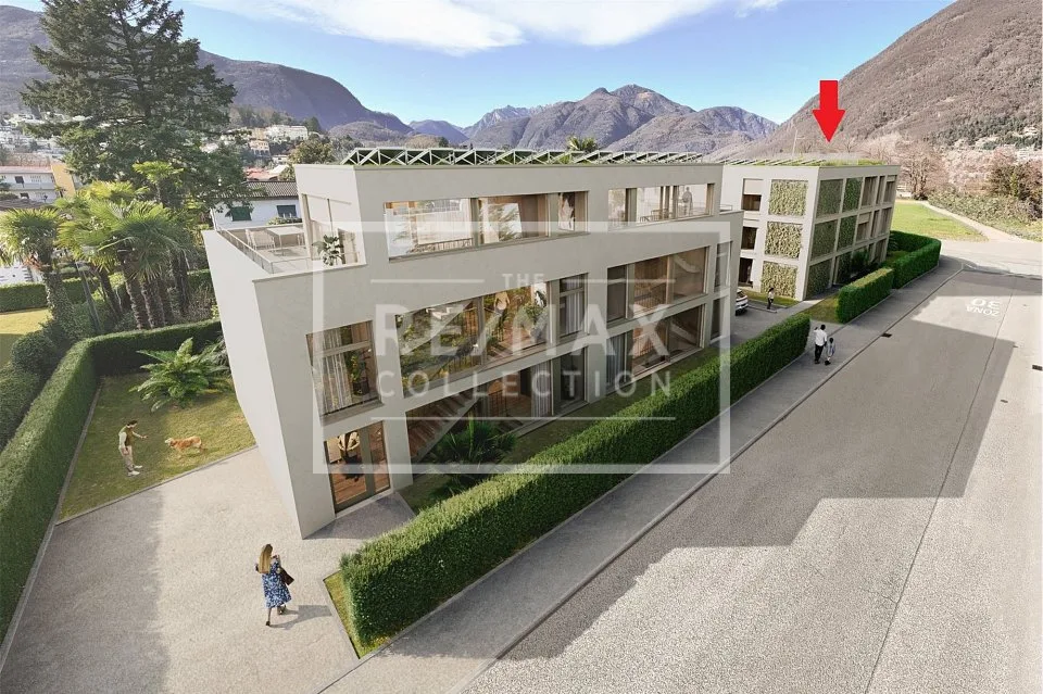 Investimento. Nuovo complesso residenziale con 3 appartamenti, compresi 6 posteggi in garage