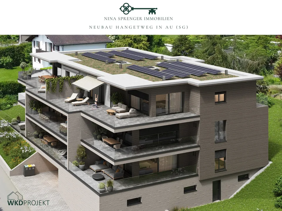 NEUBAU "UNTER DEN REBEN" in AU (SG) |  VERKAUFT!