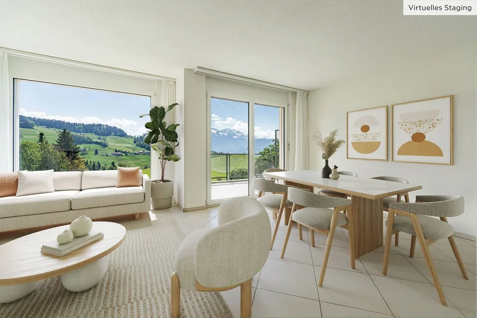 Mit unverbaubarem Weitblick wohnen