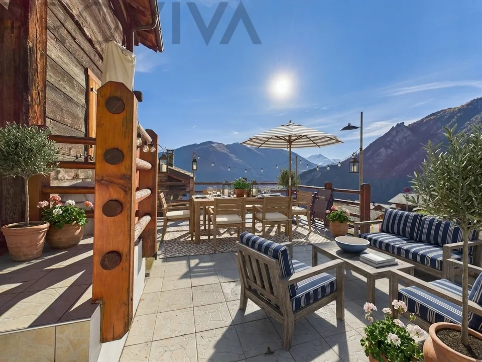 Walliser Juwel - Chalet mit Studio & Panorama-Terrasse