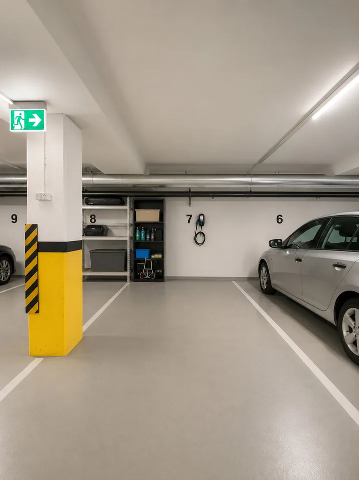 Helle Wohnung mit 2 Balkonen, Lift und Einstellhallenplatz – photo 9 sur 10