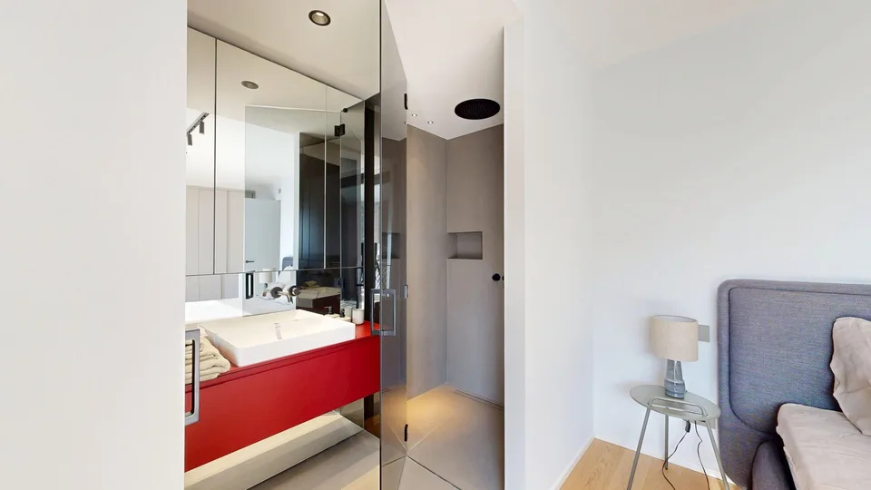 Attico duplex con terrazza vista lago – foto 7 di 10