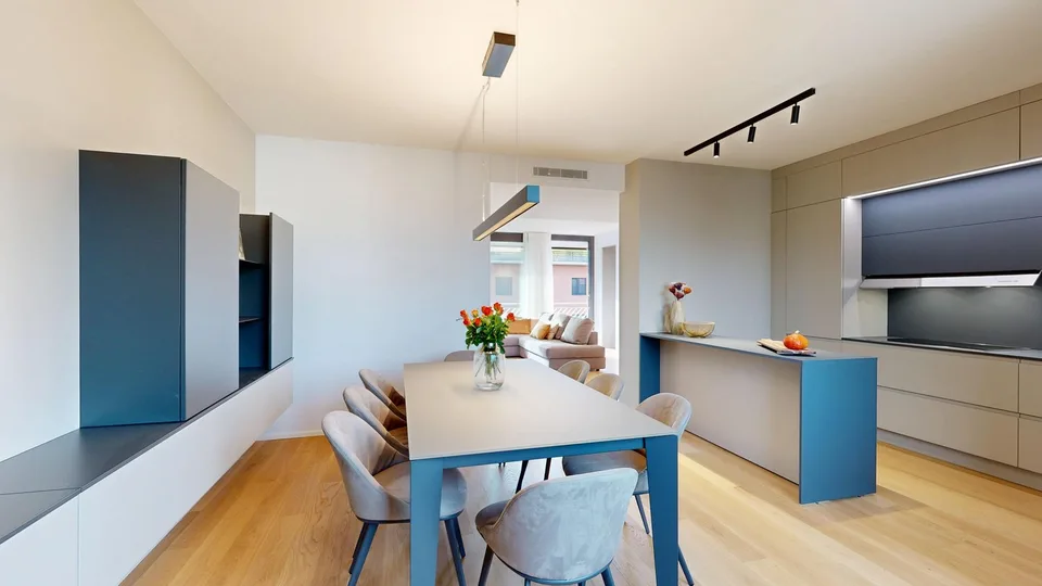 Duplex en attique avec terrasse vue sur le lac