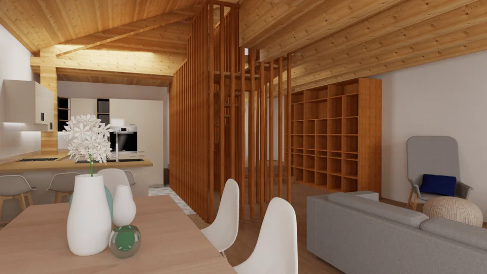 Magnifique duplex de 3.5 pièces avec jardin