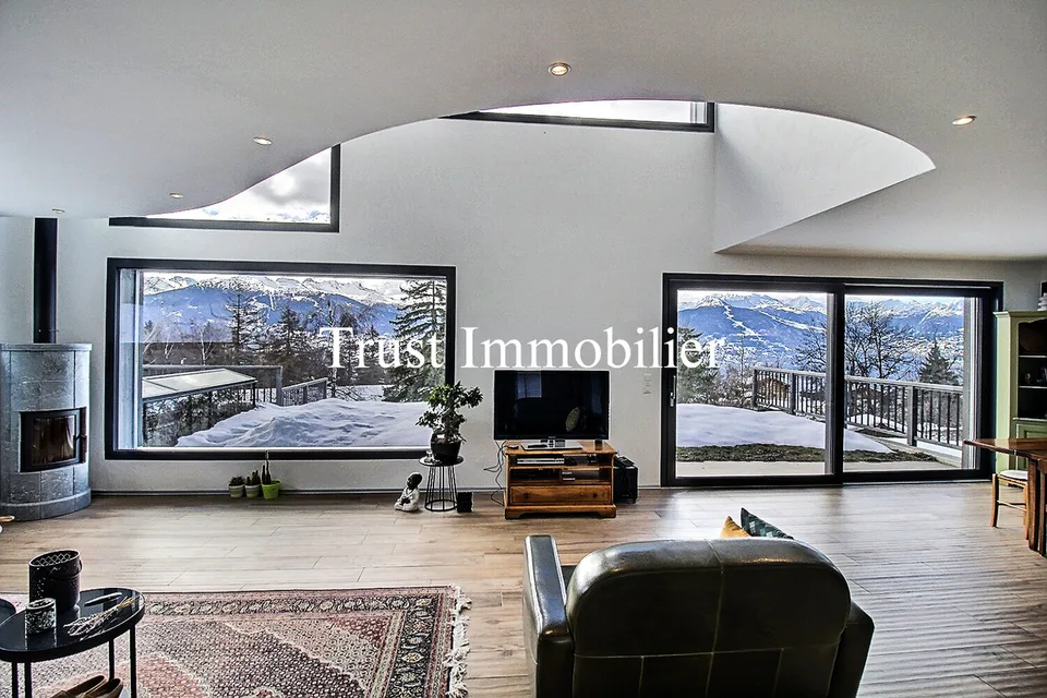 6010. Luxe, nature et raffinement face aux montagnes