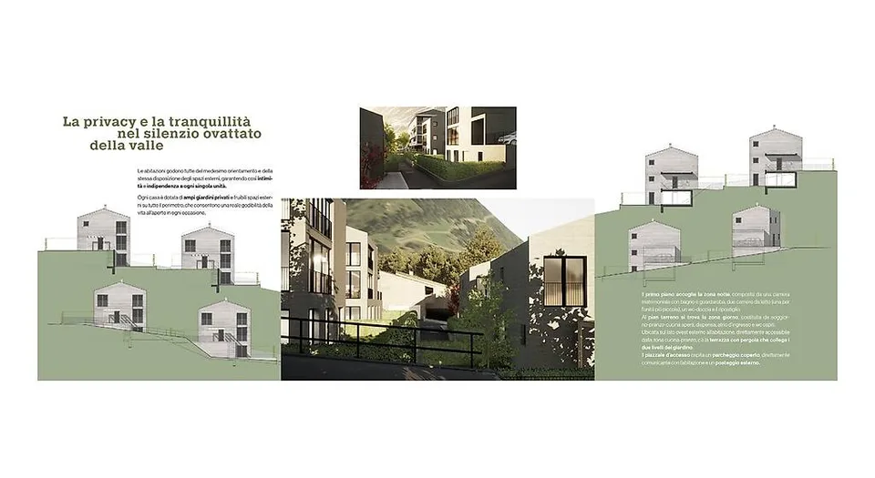 Dernière des 4 nouvelles villas à Airolo