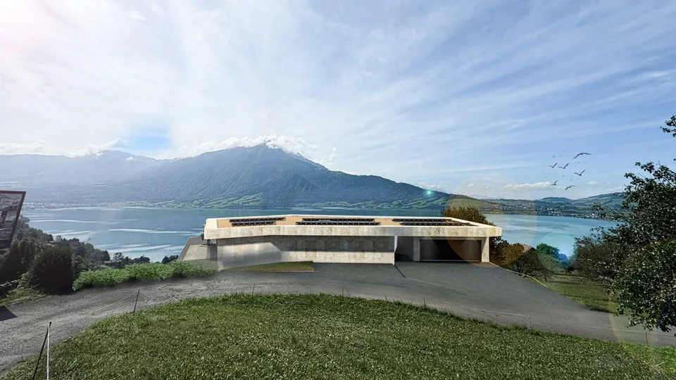 Bauland für Luxusvilla  an sensationeller Aussichtslage  mit Berg und Seesicht