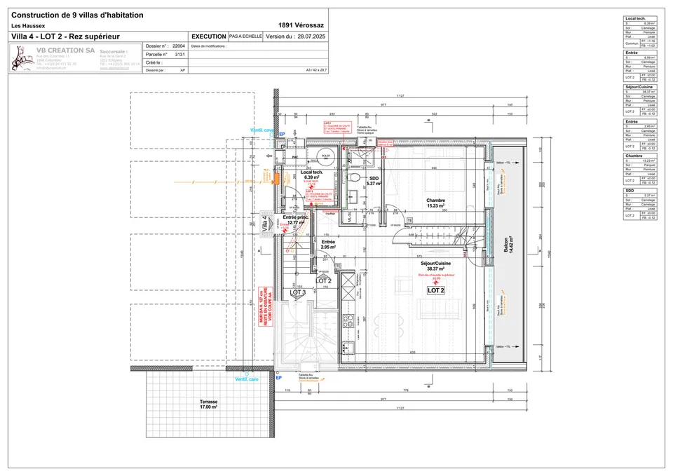 Magnifico appartamento 3,5 locali a Vérossaz – foto 6 di 6