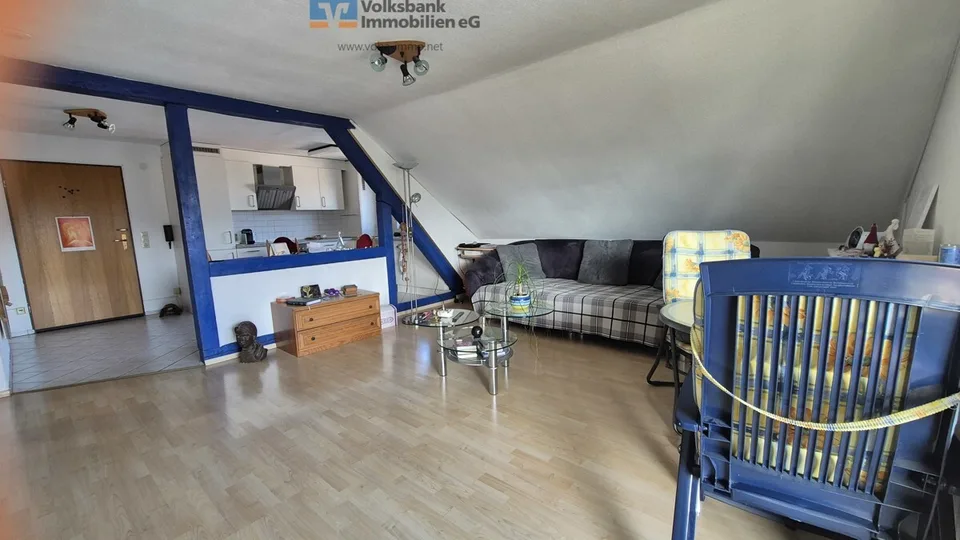 Erzingen /Bühl - 71 m² - Vivre près de la frontière - 3 pièces à l'étage