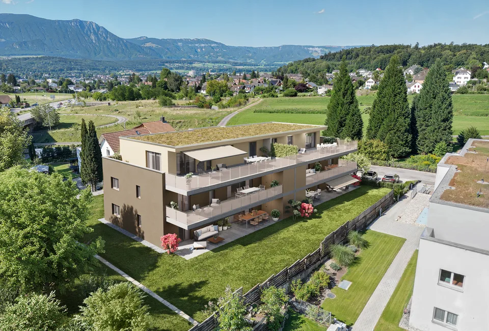 3.5 Z.-Attika-Wohnung (E), 93m2 Netto Wohnfläche, 86m2 Terrasse