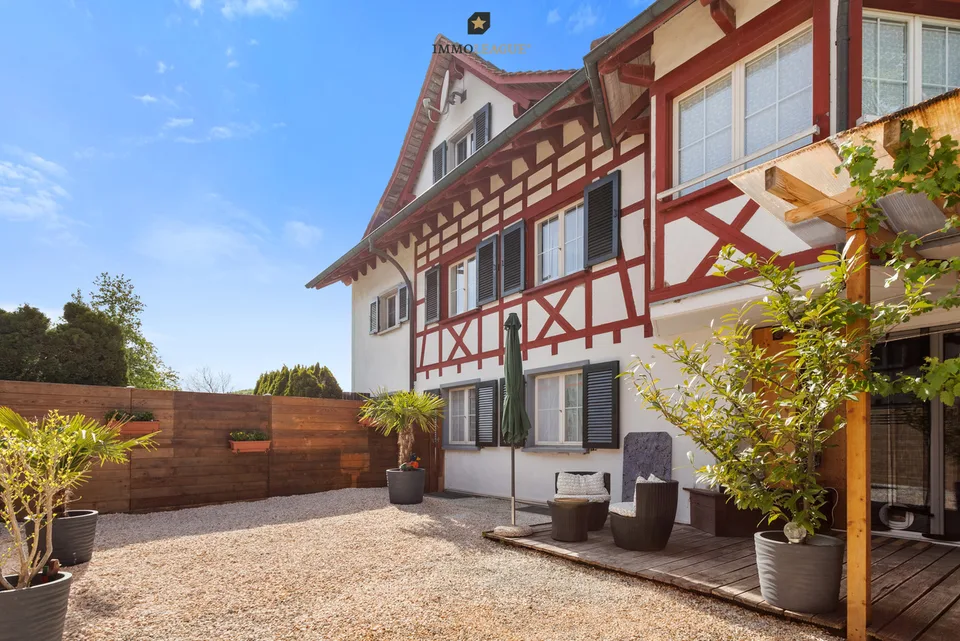 Charmantes Riegelhaus mit zeitloser Ausstrahlung