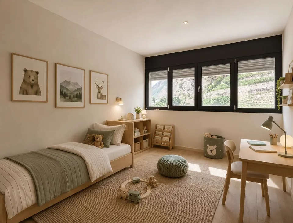 Triplex d'exception avec vue panoramique à Saillon