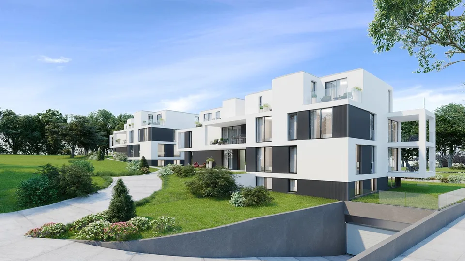 Verfügbare Parkplätze in der Tiefgarage