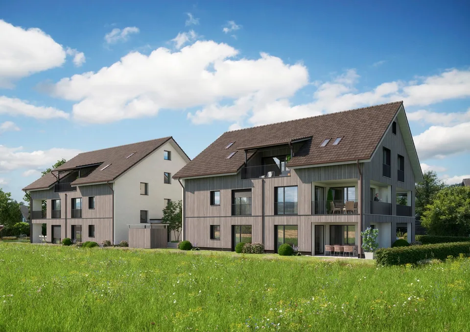 Edificio nuovo "SERAEL" - Vista ininterrotta sul lago di Greifensee, tranquillo e vicino al villaggio