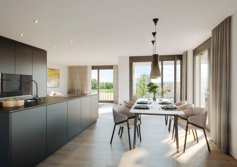 Neubau "SERAEL" - Unverbaubare Sicht auf den Greifensee, ruhig und dorfnah