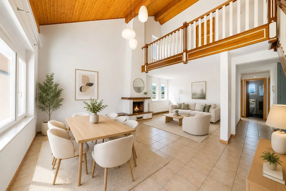 Ein Dachgeschoß-Duplex mit einzigartigem Charme!