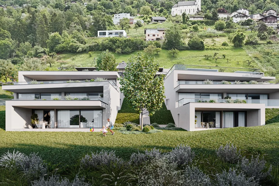 Appartement 2.5 pièces à vendre à Salins (Lot E12)