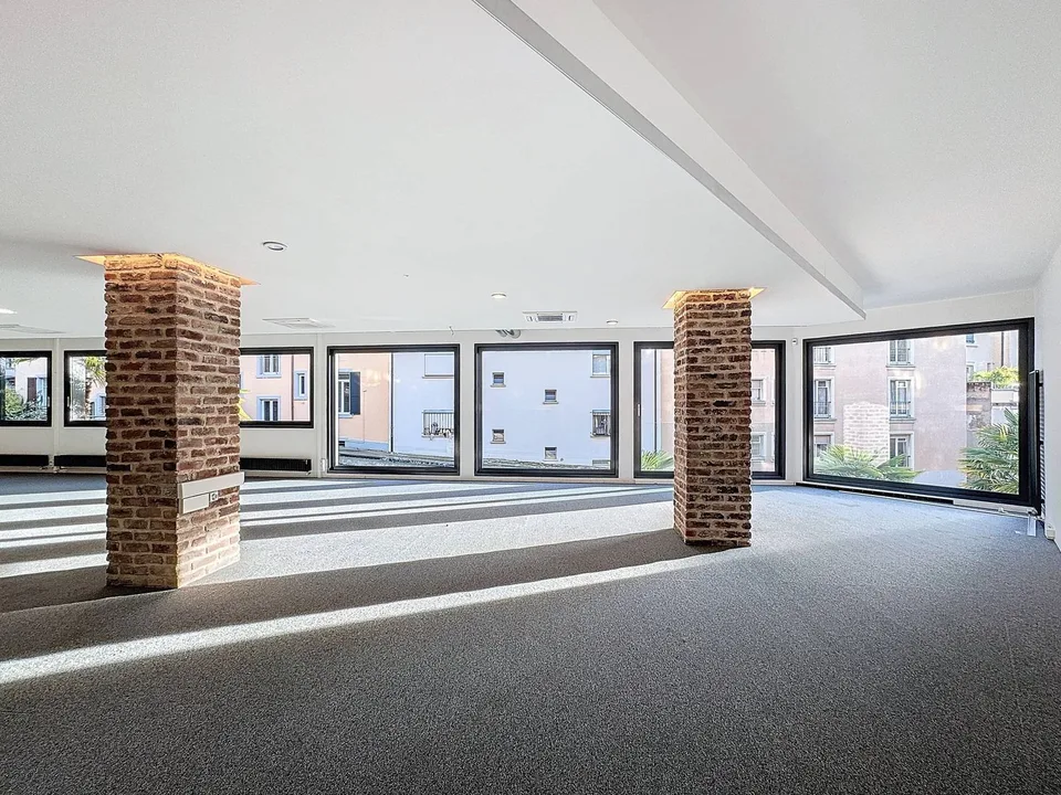 Loft contemporain de 300 m² avec jardin privé au centre de Montreux