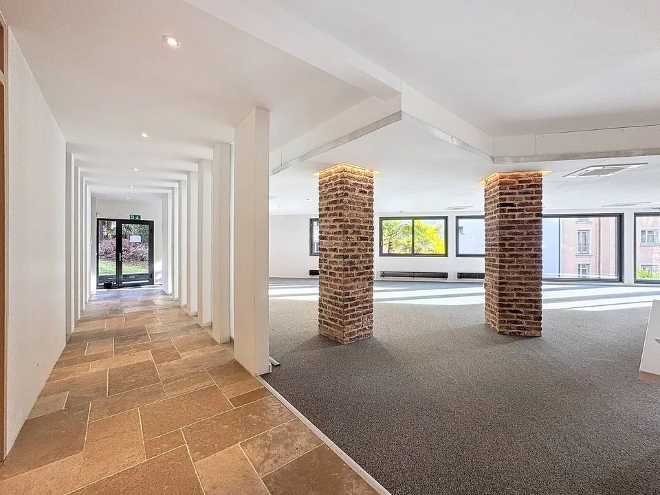 Loft contemporain de 300 m² avec jardin privé au centre de Montreux