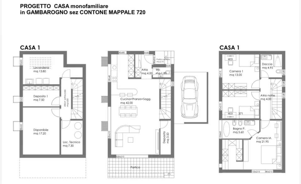 Moderne Villa im Bau in Contone