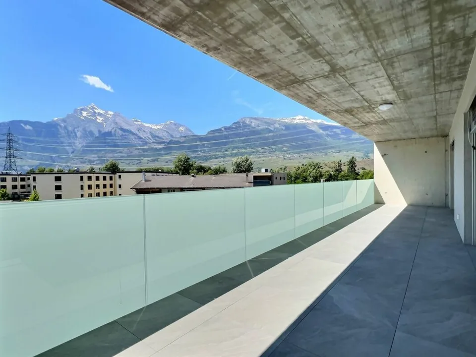 4,5 Zimmer in Aproz (Sion) - neu - Attika