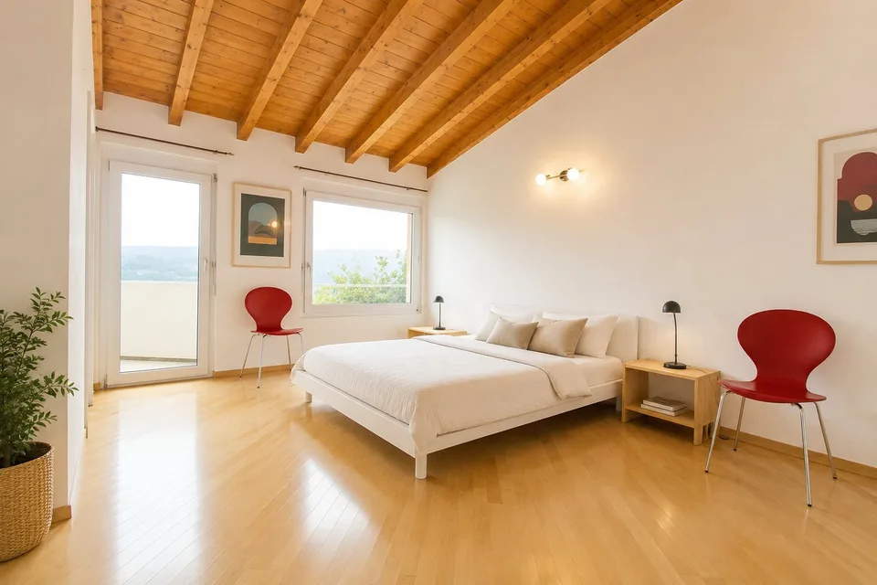 Dachwohnung mit 2,5 Zimmern und Seeblick – Foto 11 von 17