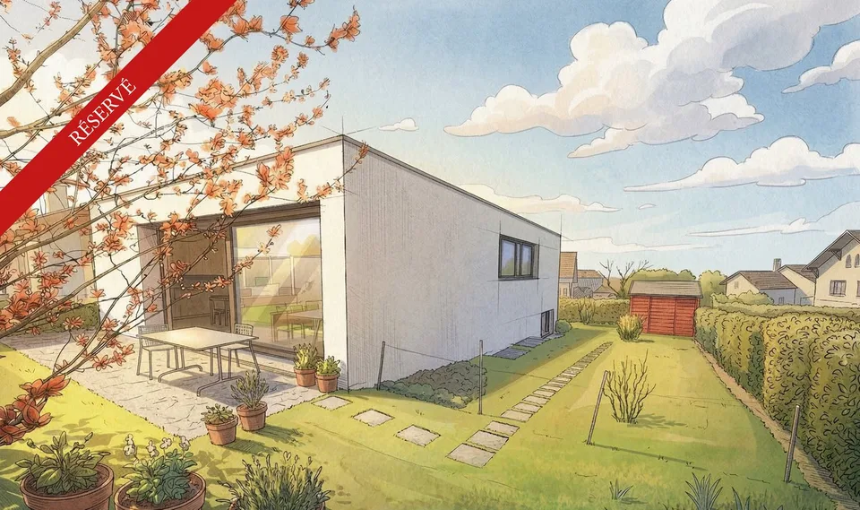 Villa Contemporaine au Cœur de Bernex, Calme absolu