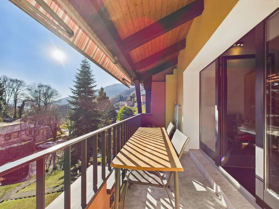 ACCOGLIENTE APPARTAMENTO DI 2,5 LOCALI CON BALCONE E VISTA APERTA-ZWEITWOHNSITZ – Foto 11 von 24