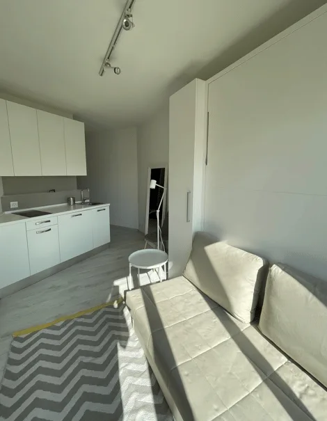 LUGANO – CASTAGNOLA – Vendesi moderno monolocale, zona residenziale parziale vista lago