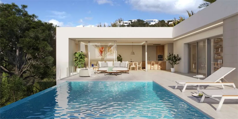 Costa Blanca Villa contemporanea con vista mare