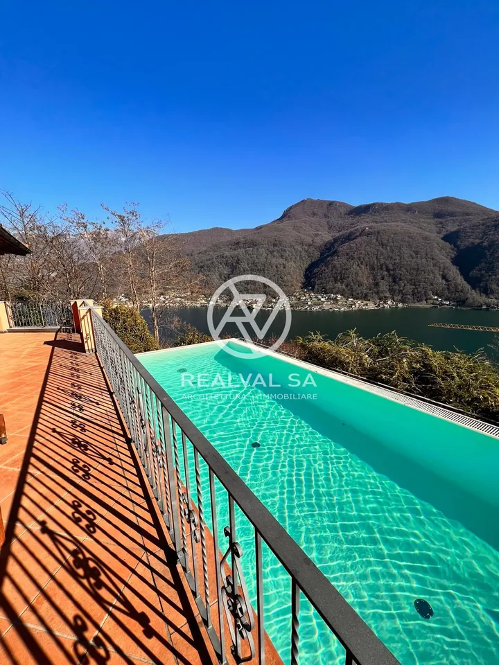 Villa merveilleuse avec piscine à Vico Morcote