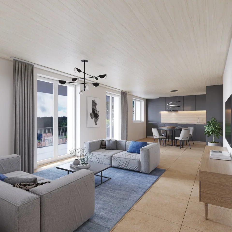 Appartement 3,5 pièces dans nouvelle construction à Saint-Imier