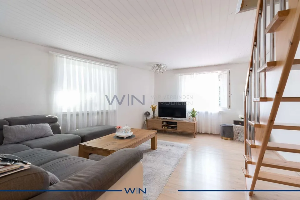 Immeuble d'appartements avec beaucoup de potentiel