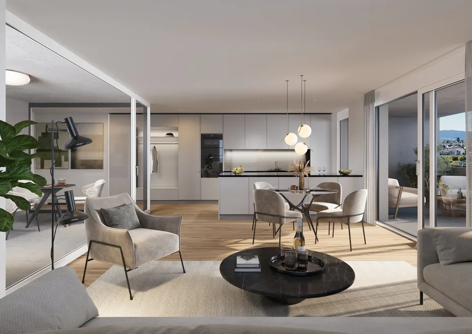 Neubau LIM – stilvolle Erdgeschoss-Maisonette mit modernem Wohngefühl