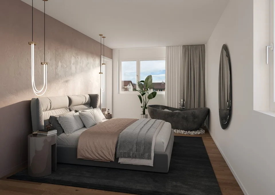 Nuova costruzione LIM – maisonette stilosa al piano terra con senso di vita moderna – foto 8 di 12