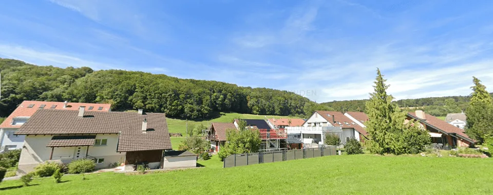 Architettura moderna con rifugio verde