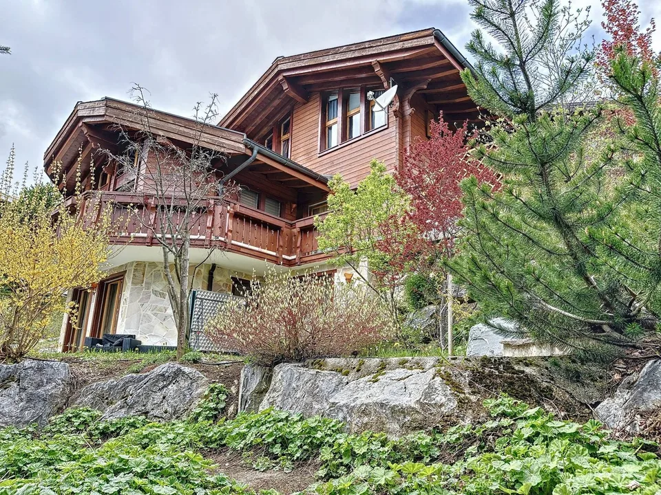 Prächtiges Chalet nur zwei Schritte vom Zentrum des Skigebiets Anzère entfernt