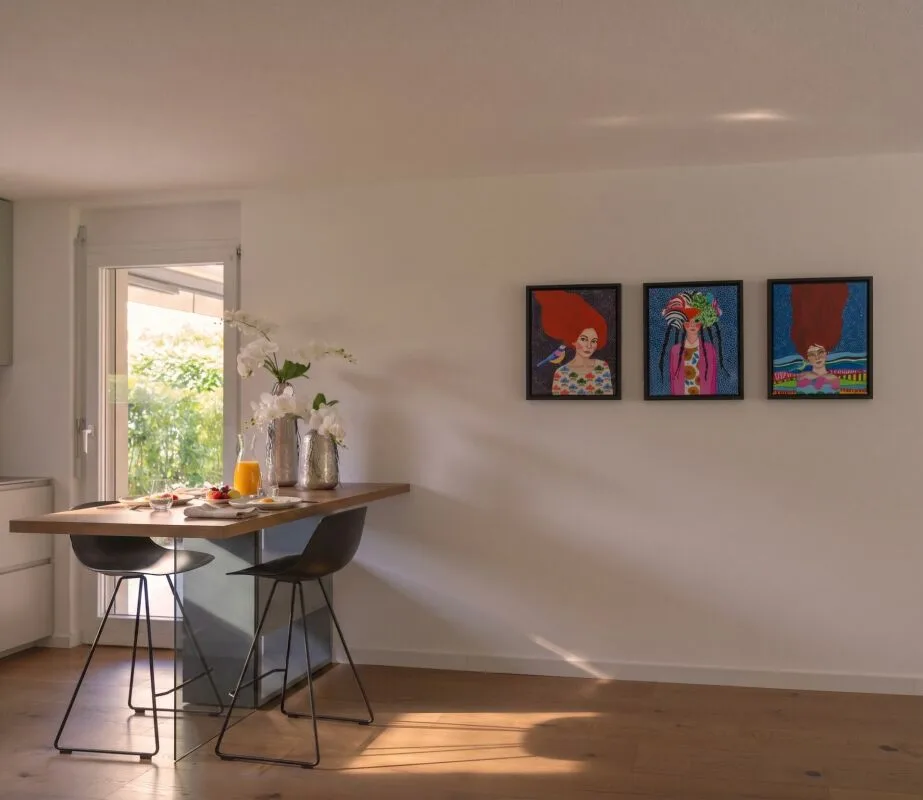 Ascona - Elegante appartamento con grande giardino privato e camino | Elegante Wohnung mit grossem Privatgarten und Cheminée