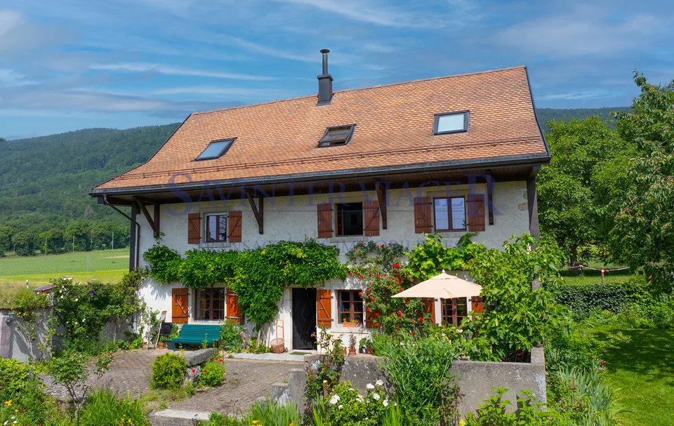 Mollens, Casa di charme - Viager occupato
