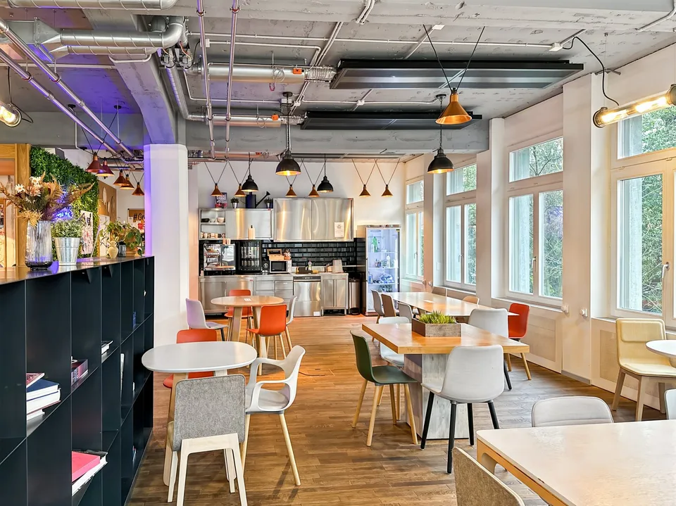 Scrivania personale a Spaces Bleicherweg