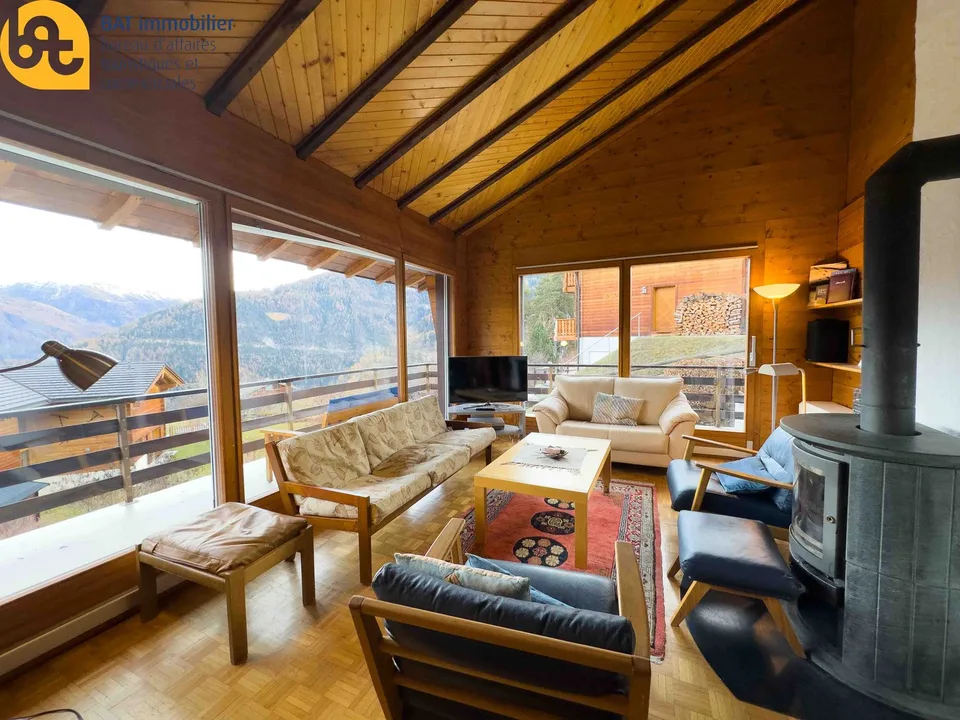 Chalet "Nussknacker" - 5 Zimmer zur Miete in Vercorin