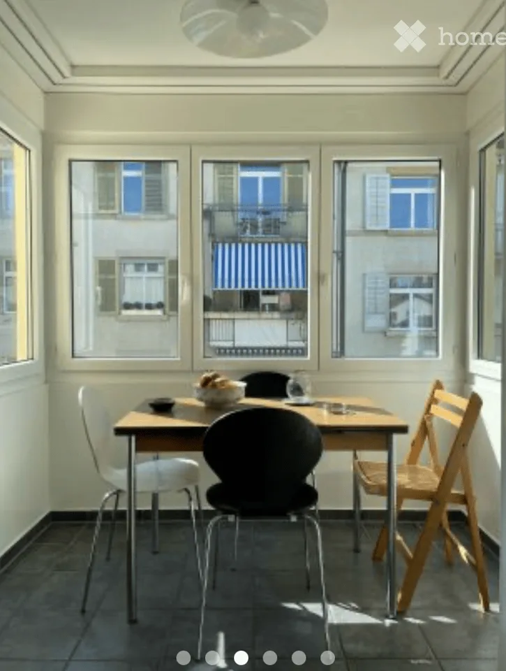Möblierte 3.5-Zimmer-Wohnung mit Balkon an top Lage in Zürich 8032