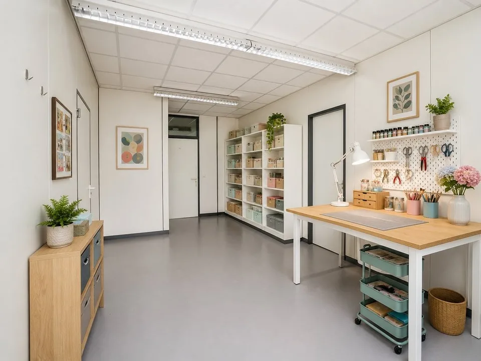 Spazio per il lavoro, le idee e gli hobby - da circa 21 m2 a 35 m2