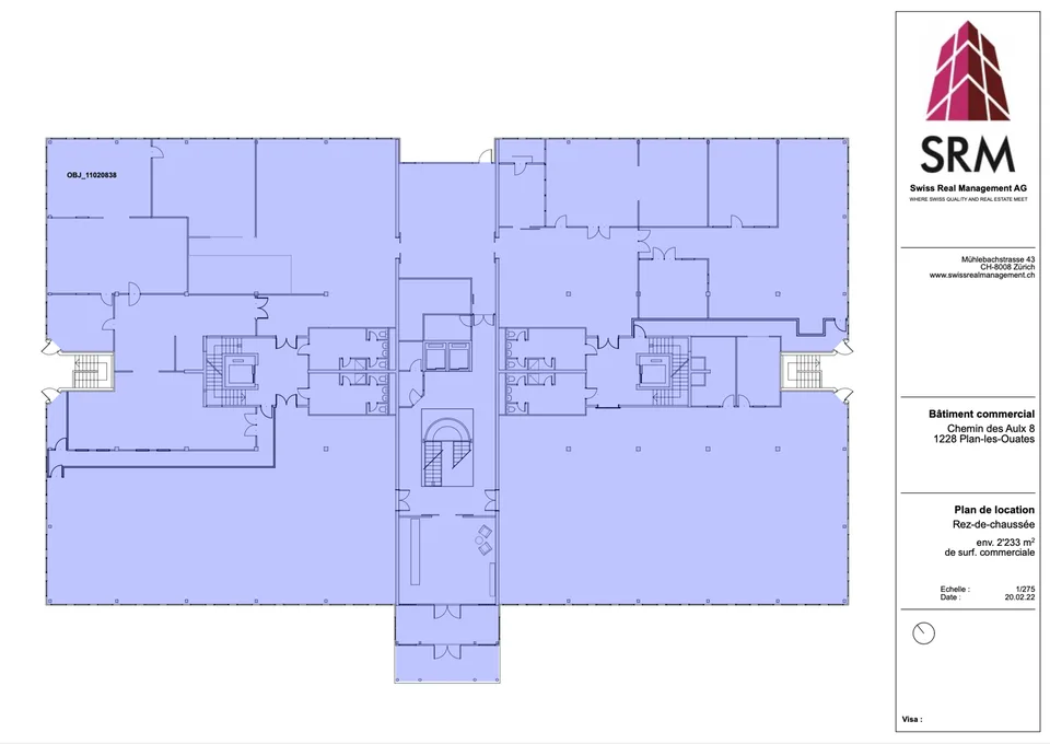 Meraviglioso edificio commerciale di ca. 2'257m2 al CTN 8