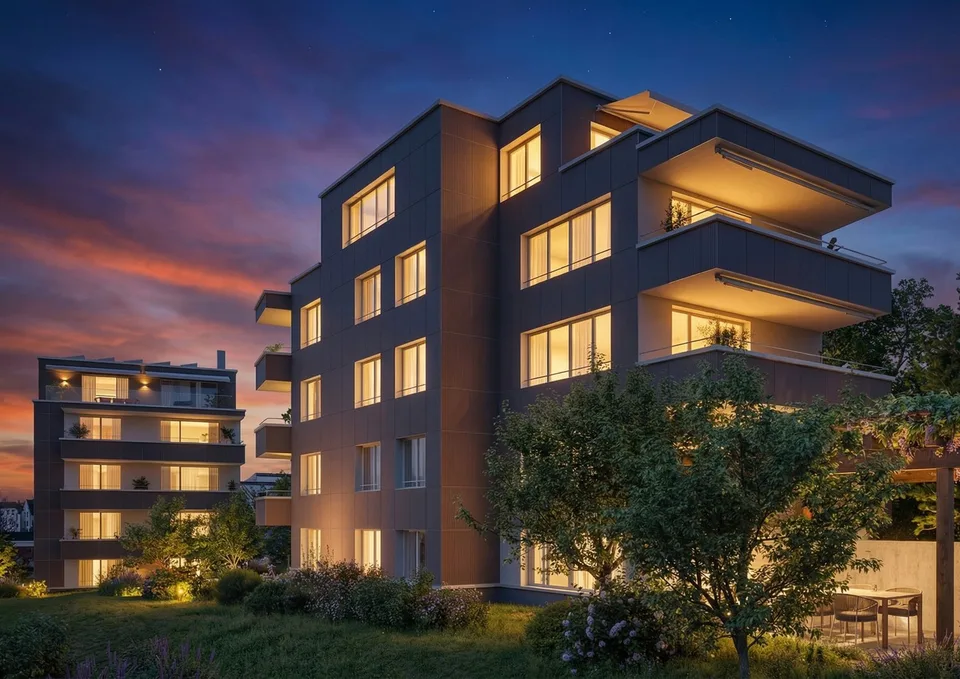 Moderne 2.5-Zimmer-Wohnungen im Neubauprojekt GREEN HILLS – Bezug ab Dezember 2026