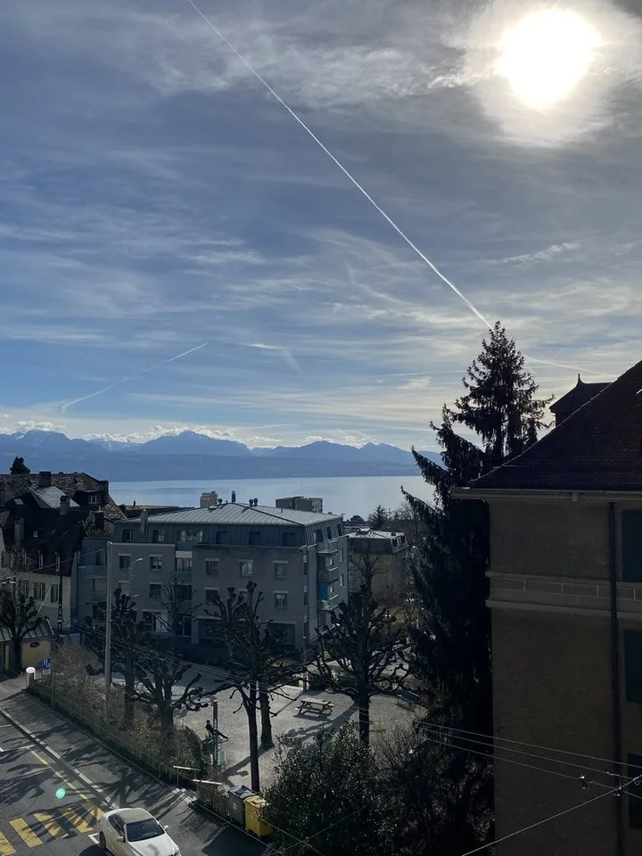 Magnifique appartement de 3.5 pièces avec vue sur le lac Léman